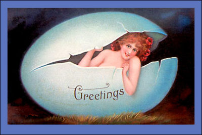 QP129 Greetings Egg