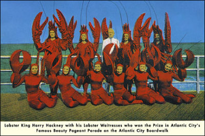 QP870 Lobster Waitresses