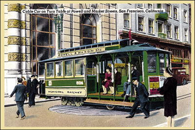 QP1239 Cable Car SAN FRANCISCO