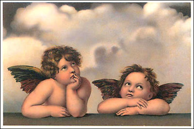 QP962 Contemplative Angels ART