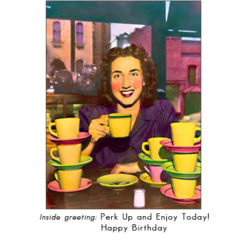 HB1410 One More Cuppa Greeting Card