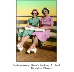 HB1685 Sunglasses Greeting Card