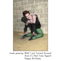 HB1722 Bent Greeting Card