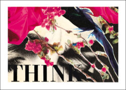 CIXN "Think" Large Postcard