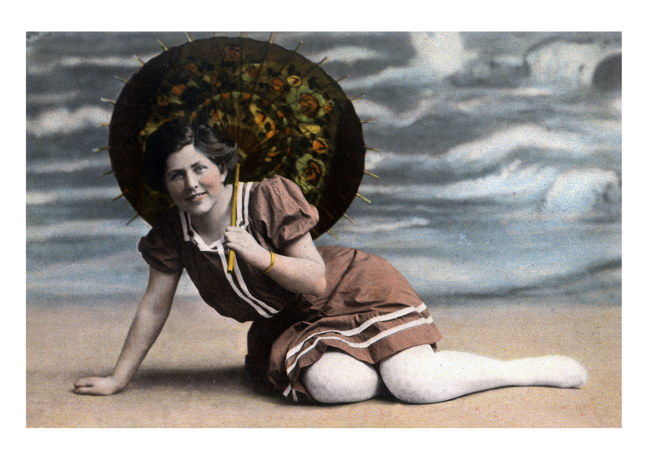 CM015 "Life's a Beach" Large Postcard