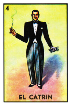 QP535 El Catrin (LOTERIA LATINO), Gentleman