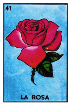 QP573 La Rosa (LOTERIA LATINO), Rose