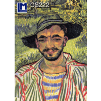 CS222 VINCENT VAN GOGH 3D Postcard (Art)