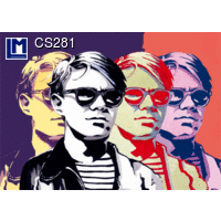 CS281 Andy Warhol 3D Postcard (Art)