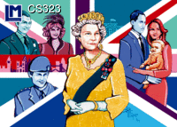 CS323 English Royalty Postcard