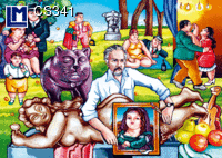 CS341 JUAN CARLOS ESPEJO ( ART ) Postcard