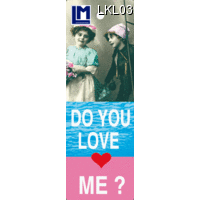 LKL039 I LOVE YOU / DO YOU LOVE ME Bookmark