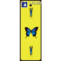 LKL088 BUTTERFLIES Bookmark Animal
