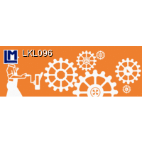 LKL096 GEARS Bookmark