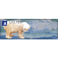 LKL125 POLARBEAR Bookmark Animal
