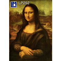 LP252 DA VINCI MONA LISA Postcard ART