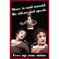 RMP237M More is Said Unsaid Magnet