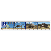 EELP169 DINOSAURS Ruler Animal
