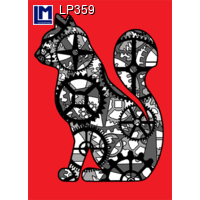 LP359 CAT Postcard