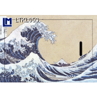 LTKL053 HOKUSAI -Japanese WAVE Luggage Tag