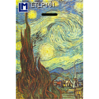 LTLP101 VINCENT VAN GOGH Luggage Tag Art