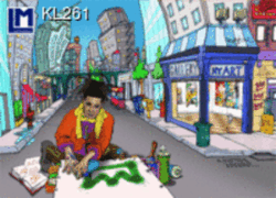 KL261 N.Y. ART MICHAEL CERNY Postcard